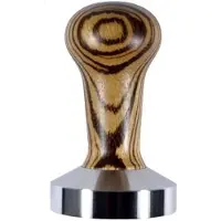 Heavy Tamper Classic Zebrano 52 mm