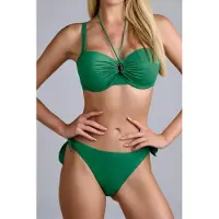 Marlies Dekkers Jet Set Bikini Topplunge Balconywired Padded Green Size: 70D | Bikinis Outlet | Dames | Groen