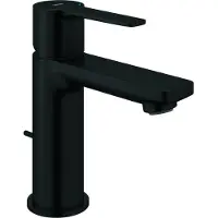 GROHE Lineare XS-Size Wastafelmengkraan – Met Trekwaste – EcoJoy – FastFixation Plus – Matte Black