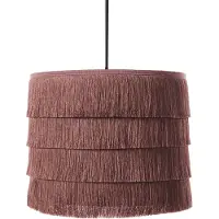 Beliani SUAPURE - Hanglamp - Roze - Polyester
