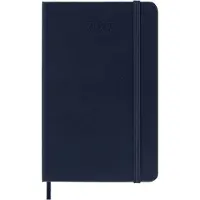 Moleskine 12 Maanden Agenda - 2027 - Wekelijks - Pocket - Harde Kaft - Saffier Blauw