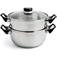 Core Stoompan Inductie - Stoompan - Stoompan Electrisch - Stoofpan Inductie Met Deksel - Zilver - 33cm x 26cm x 16cm