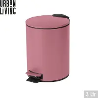 Urban Living "BLUSH" BADKAMERAFVALBAK 3L MET PEDAAL EN SOFT-CLOSE SLUITING D17XH23CM