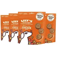 Lily's Kitchen 4x Hondensnack Bites Kip 70 Gr