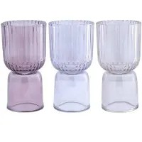 House of Nature Waxinelichtjes Lumsden multi 17cm - 3 stuks