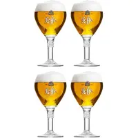 Leffe Bierglazen 250 ml - 4 Stuks