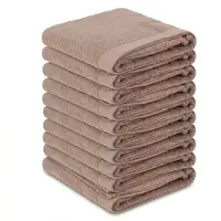 Ten Cate Handdoeken set - Badhanddoeken - 60 x 110 cm - 10 stuks - Hotelkwaliteit - Zacht - Taupe