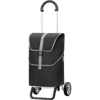 Andersen Shopper Trolley 'Scala Plus Mikkel ' lichtgrijs / zwart