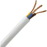 Heinrich Kopp 151710849 Geïsoleerde kabel H05VV5-F 3 x 1 mm² Wit 10 m