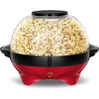 Core Popcorn Machine - Popcorn maker - Popcornmais Machine - Rood - 34cm x 20cm x 34cm