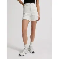 Lee Dames Jeans Stella Short 112376779 - Gebroken Wit - Maat 27
