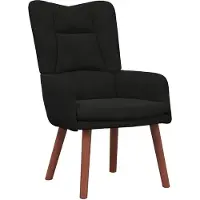 vidaXL Fauteuil Zwart 63 x 67 x 94 cm Fluweel