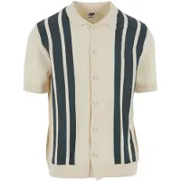 Urban Classics Knit Retro Overhemd Met Korte Mouwen