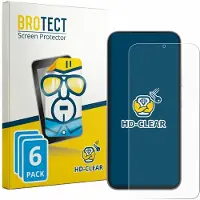 BROTECT - Screenprotector voor realme C100i - Folie Beschermfolie transparant 6 Stuks