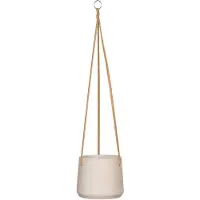 Pottery Pots Rugged Patt Hanger Grijs Diameter 20cm Plantopening 16 cm hoogte 17 cm