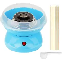 Core Suikerspinmachines - Suikerspin - Suikerspinmachine - Met Accessoires - Blauw - 27cm x 18cm x 26cm