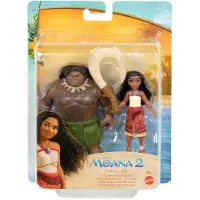 Mattel speelfiguur Moana en Maui - Disney Moana 2 avonturen speelgoed.
