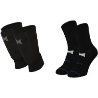 Xtreme Scheenbeschermer met sleeve + Gripsokken + Stayguard - Voetbal