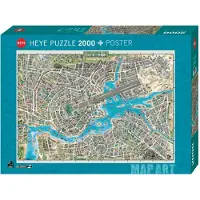 Heye City of Pop Puzzle 2000 Teile