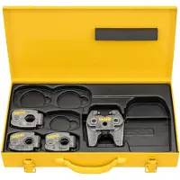 Rems S Set M 15+18+22 Mini Z8 persringset 4-delig in stalen kist ( 574614 R )