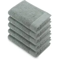 Walra Remade Handdoeken 50x100 cm - set van 5 - Zware kwaliteit 550 g/m2 - Jade
