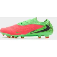 Nike Phantom 6 Low Haaland Pro Gras Voetbalschoenen (FG) Felgroen Rood Zwart