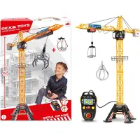 Dickie Toys Toys - Giant Constructie Kraan 120 cm - Speelgoedvoertuig