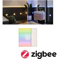 Paulmann LumiTiles Extension Square 10x10cm 78414 LED-paneel uitbreidingsset LED 0.75 W Warmwit Wit
