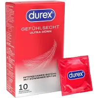 Durex Lust en liefde Condoms Zeer sensitief Ultra 10 Stk.