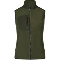 Id 0747 Bonded fleece vest. dames