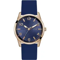 GUESS Analoog horloge ' MONTE ' blauw / goud