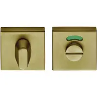 Formani Basics BSQWC53 toiletsluiting vierkant - PVD mat goud