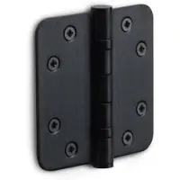 Formani Kogellagerscharnier | 89x89 | PVD Gun Metal | LBSA8989 Afgerond