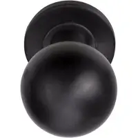 Formani Basics LB501V voordeurknop vast op rozet - PVD gunmetal