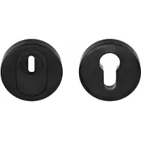 Formani Basics BVEIL-KT veiligheidscilinderrozet massief 52mm kerntrekbeveiliging SKG*** - PVD mat zwart
