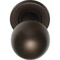 Formani Basics LB501D voordeurknop draaibaar op rozet - brons