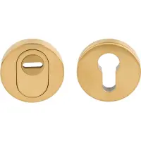 Formani | BVEIL-KT | Massief veiligheidscilinderrozet | PVD Mat Goud