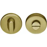 Formani Basics LBWC50D-ZI toiletsluiting zonder indicatie ø52x10mm - PVD mat goud