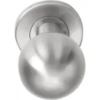 Formani BASICS LB501V vaste knop 50mm op rozet rvs