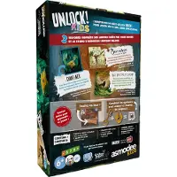 Asmodee Jeu d'escape game Unlock ! Kids Histoire de l'Île d'Émeraude