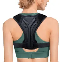 INF Houdingsvest voor houdingcorrectie Black L