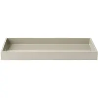 Mojoo Lux gelakt decoratief dienblad 38x19x3,5 cm Latte