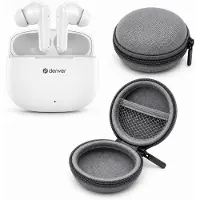Denver - Draadloze - Blauwe Bluetooth Oordopjes - Earphones - Oortjes + Oplaadcase - Wireless Earbuds - Draadloos
