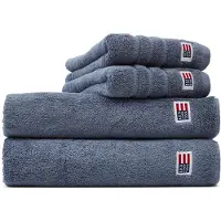 Lexington Icons Original badhanddoek 100x150 cm Steel Blue