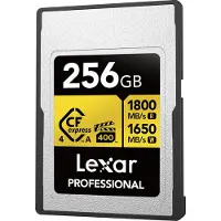 Lexar CFexpress Pro Type A Gold 4.0 Series 256 GB R1800/W1650MB/s - VPG400