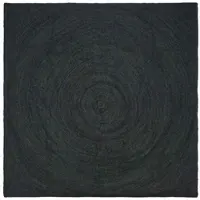 vidaXL Vloerkleden Donkergrijs 300 x 300 cm Jute