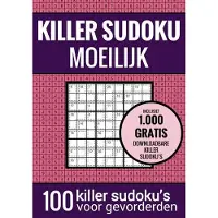 Brave New Books Sudoku Moeilijk: KILLER SUDOKU - Puzzelboek met 100 Moeilijke Puzzels voor Volwassenen en Ouderen