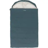 Outwell - Camper Lux Double - Synthetische slaapzak 235 x 150 cm, blauw