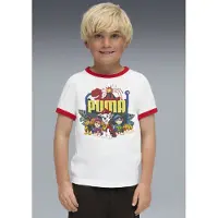 Puma x PAW PATROL Ringer T-shirt, Wit, Maat 4-5Y