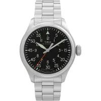Timex Analoog horloge zwart / zilver
